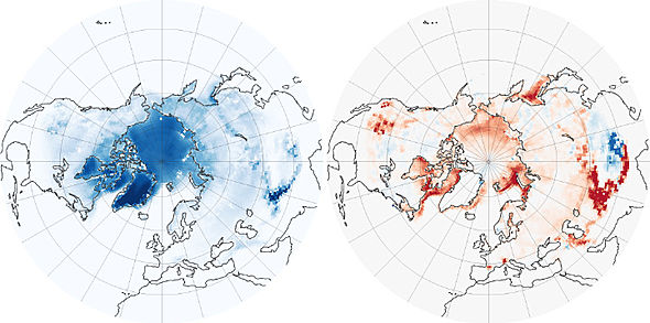 Modelled cryosphere forcing