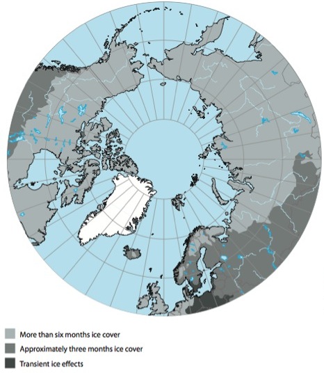River ice regimes based on 0° air