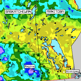 Snow Water Equivalent Model screenshot